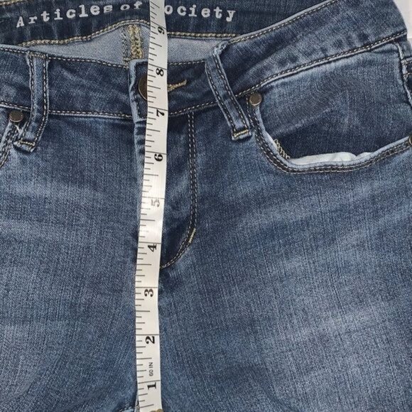 Articles Of Society Womens Skinny Jeans 24 Blue - Picture 15 of 15